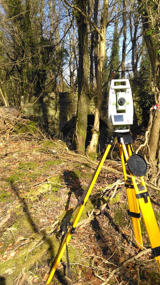 Theodolite With Tools Isolated